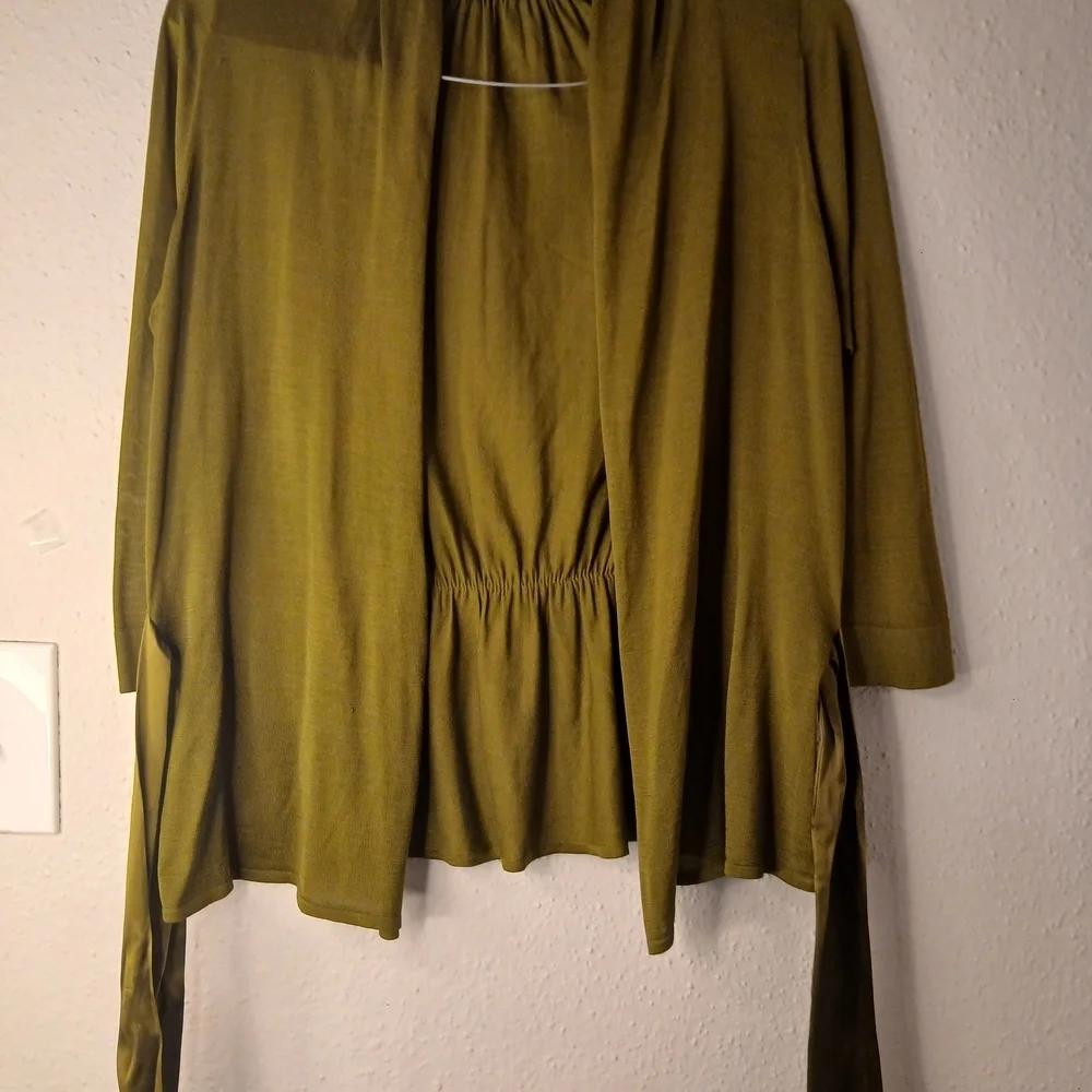 Hugo Boss Forest Green Knit Cardigan‎ - Picture 7 of 12